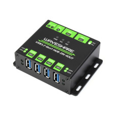 Industrial grade USB hub USB3.2-Gen1-HUB-2IN-4OUT (23929)
