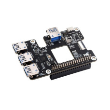 PCIe TO USB 3.2 Gen1 HAT+ Adapter (26847)
