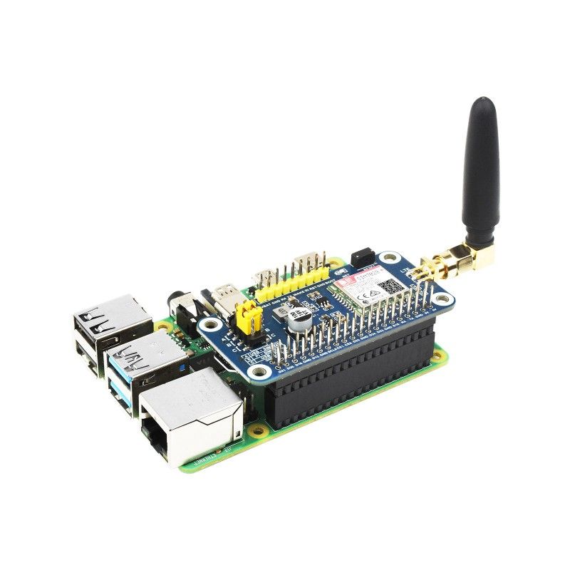 SIM7028 NB-IoT HAT expansion card (EN)