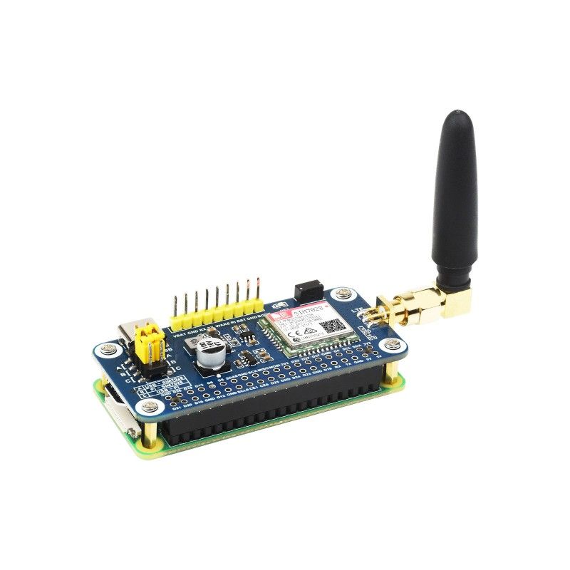 SIM7028 NB-IoT HAT expansion card (EN)