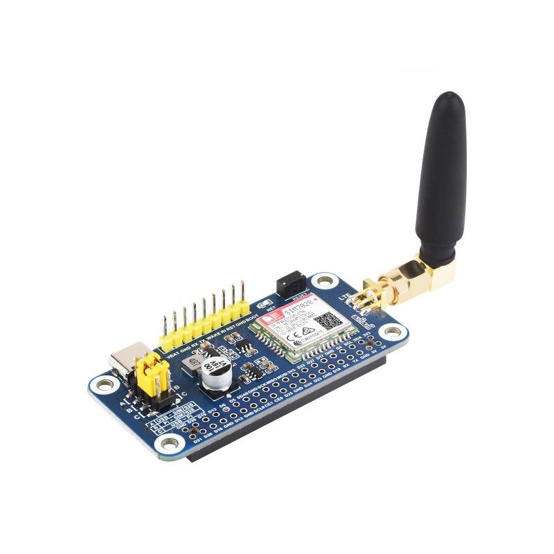 SIM7028 NB-IoT HAT expansion card (EN)