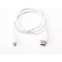 Official Raspberry Pi Micro HDMI-HDMI cable, white (1 meter)