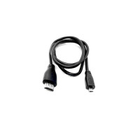 Официальный Micro HDMI-HDMI кабель для Raspberry Pi, чёрный (1 метр)