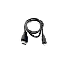 Official Raspberry Pi Micro HDMI-HDMI cable, black (2 meters)