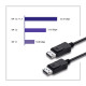 DisplayPort v1.4 cable - 2m black