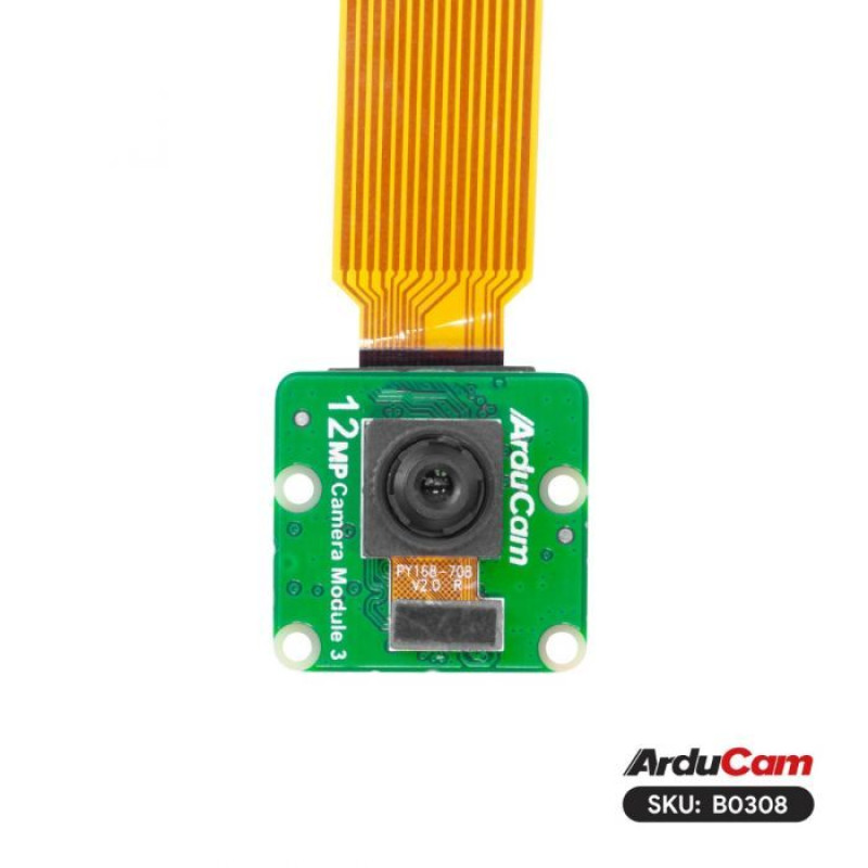 Arducam 12MP IMX708 Fixed Focus HDR High SNR Camera