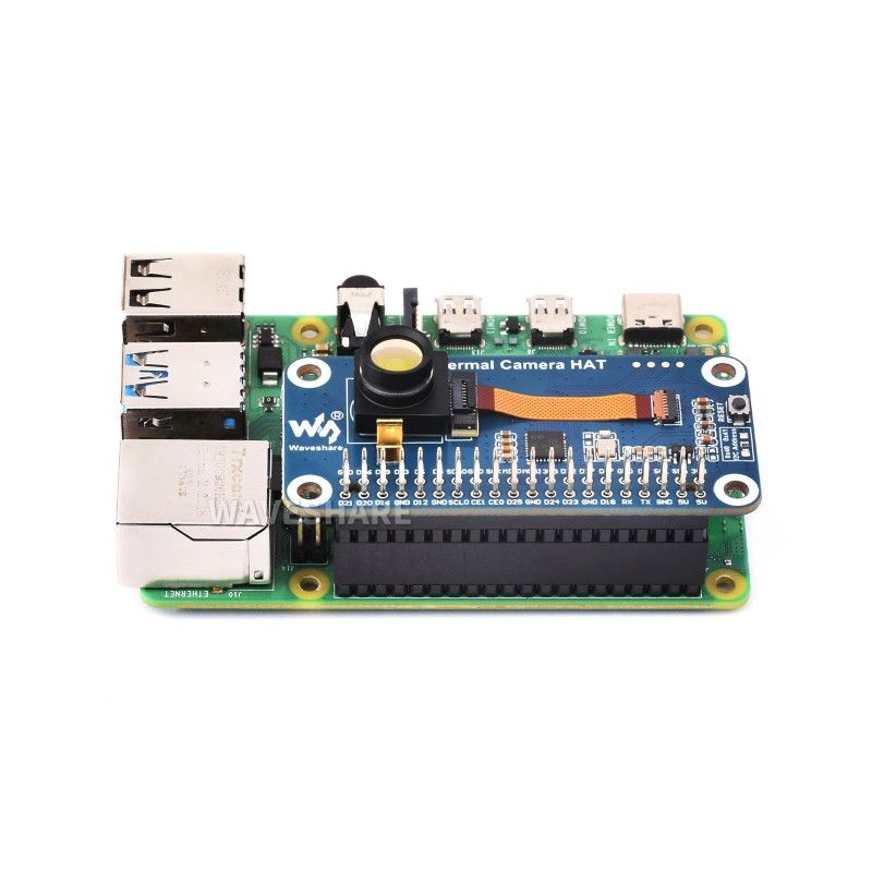Raspberry Thermal Imaging 80x62 Camera HAT expansion card (25287)