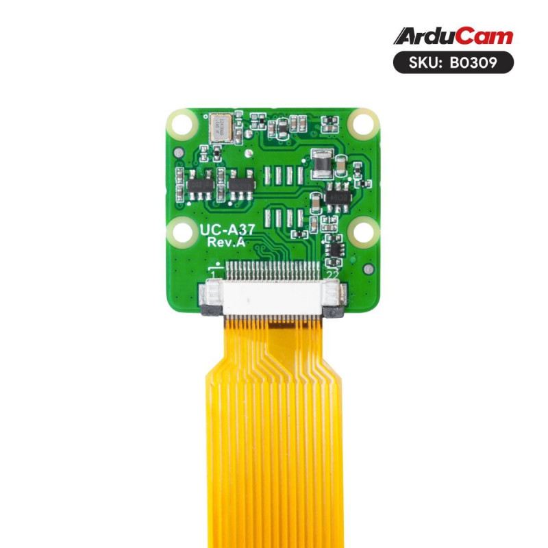 Arducam 12MP IMX708 102 Degree Wide-Angle Fixed Focus HDR High SNR Camera