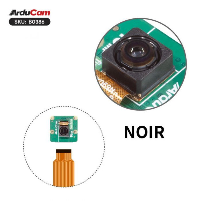 Arducam 16MP NoIR Camera Module