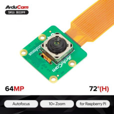 Arducam 64MP PDAF & CDAF Autofocus Camera