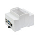 Case for Raspberry Pi 4 ABS DIN Rail Enclosures - plastic case mounting on DIN rail