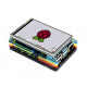 Case for Raspberry Pi 4 Model B Case Acrylic Rainbow with Fan
