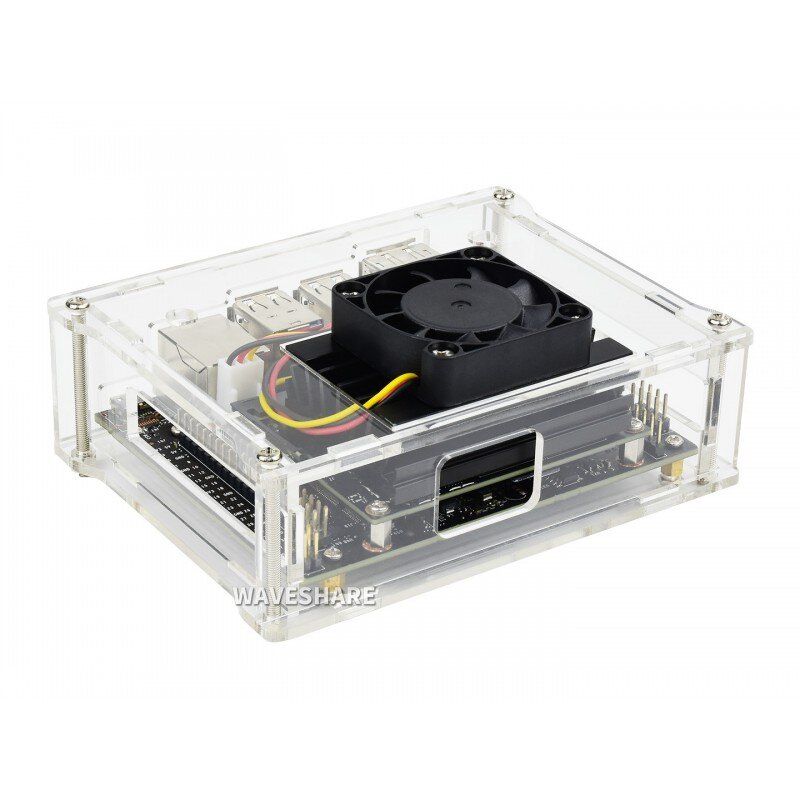 Acrylic case for NVIDIA Jetson Nano Developer Kit (16566)