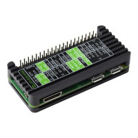 Aluminum case for Raspberry Pi Zero / Zero 2 (23027)