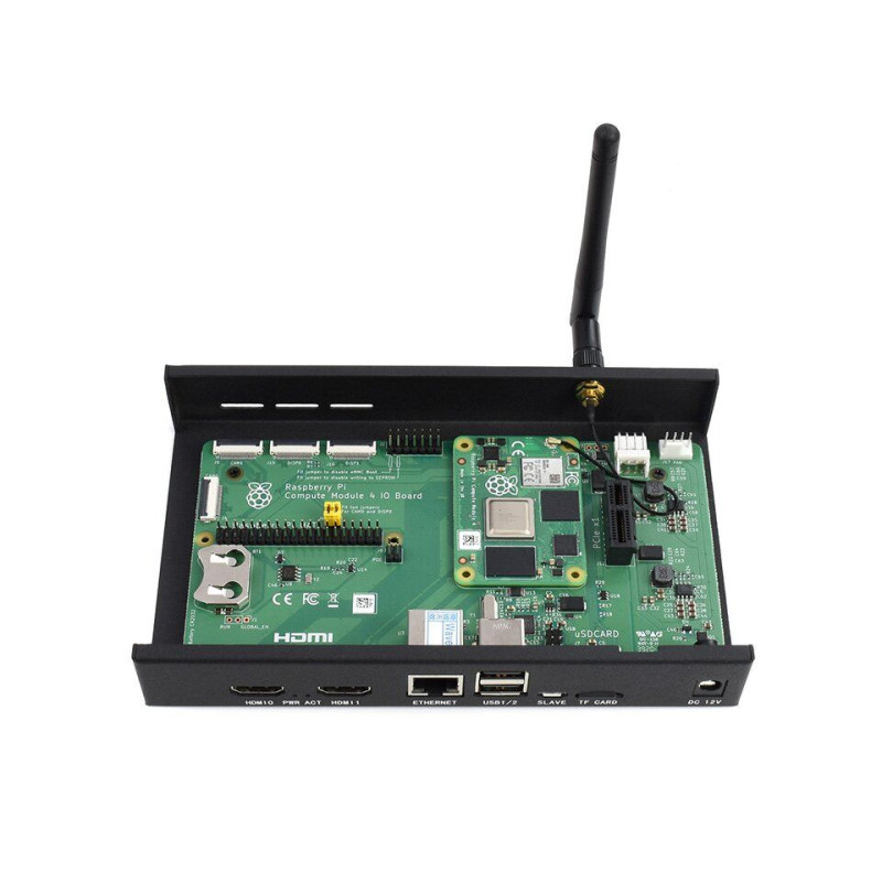 Raspberry Pi Compute Module 4 I/O Board Metal Case (19195)