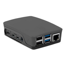 Official Raspberry Pi 4 Case, Black and Grey