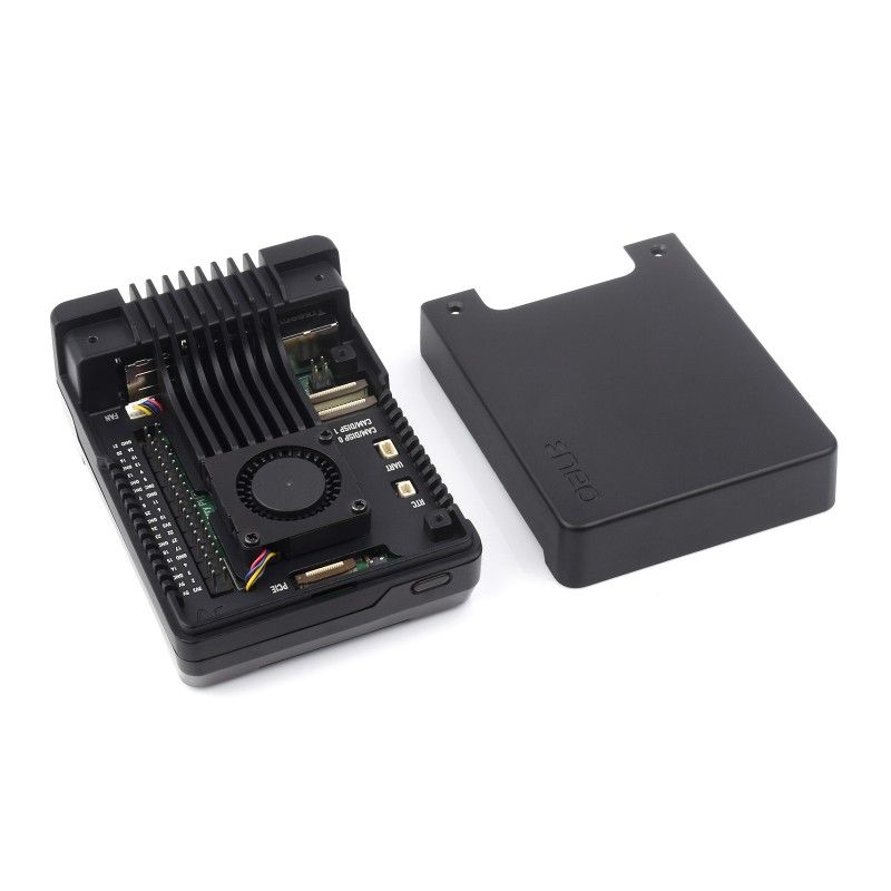 Argon NEO Aluminum Alloy Case for Raspberry Pi 5 with NVMe M.2