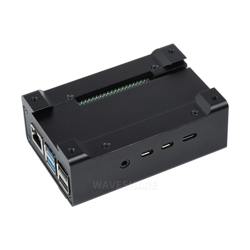 Case for Raspberry Pi 4 Aluminum DIN Rail Enclosures - aluminum case for DIN rail