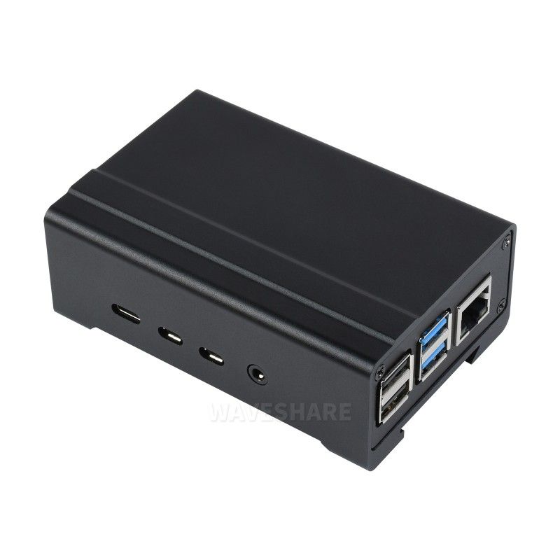 Case for Raspberry Pi 4 Aluminum DIN Rail Enclosures - aluminum case for DIN rail