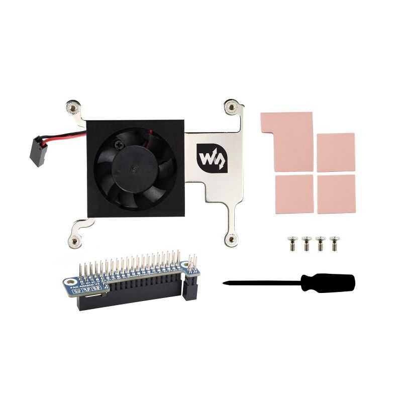 Active cooling system Raspberry Pi 4B/3B+/3B (19254)