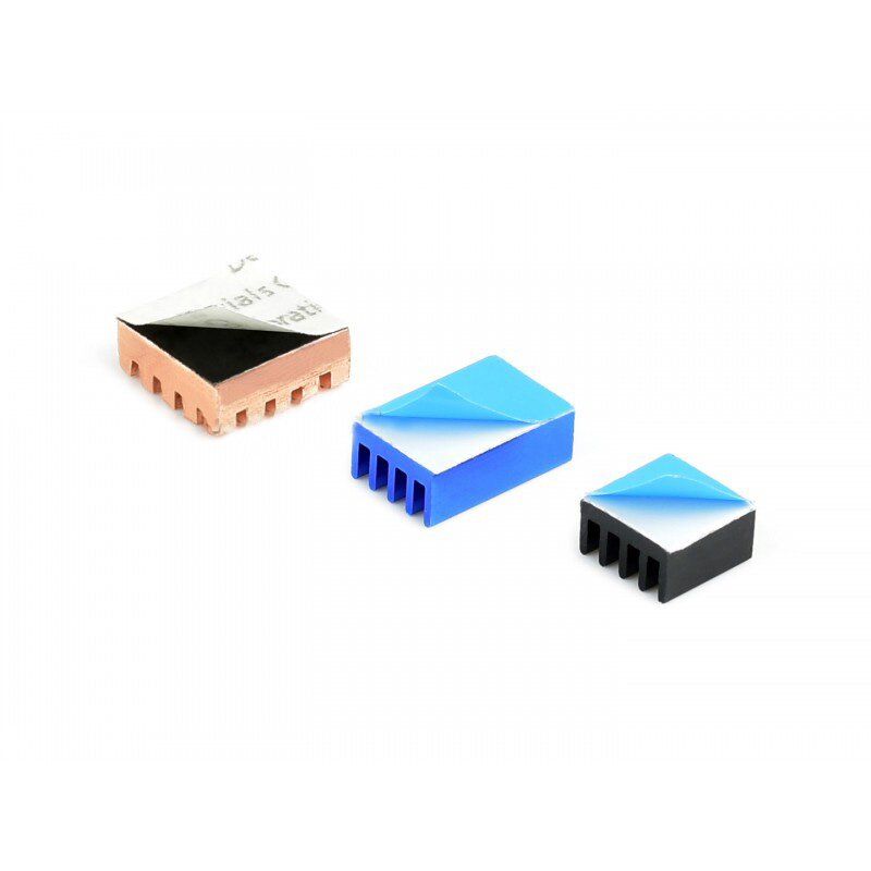 Set of radiators for Raspberry Pi, multicolored (17790)