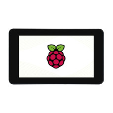 Display 7inch LCD 800x480 DSI Capacitive Touch Screen (19886) in a protective case