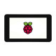 Display 7inch LCD 800x480 DSI Capacitive Touch Screen (19886) in a protective case