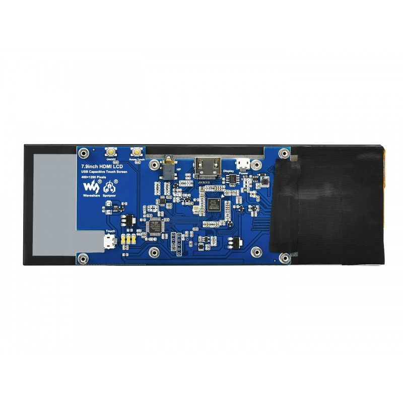 Display 7.9inch LCD 400x1280 HDMI Capacitive Touch Screen (17916)