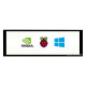 Display 7.9inch LCD 400x1280 HDMI Capacitive Touch Screen (17916)