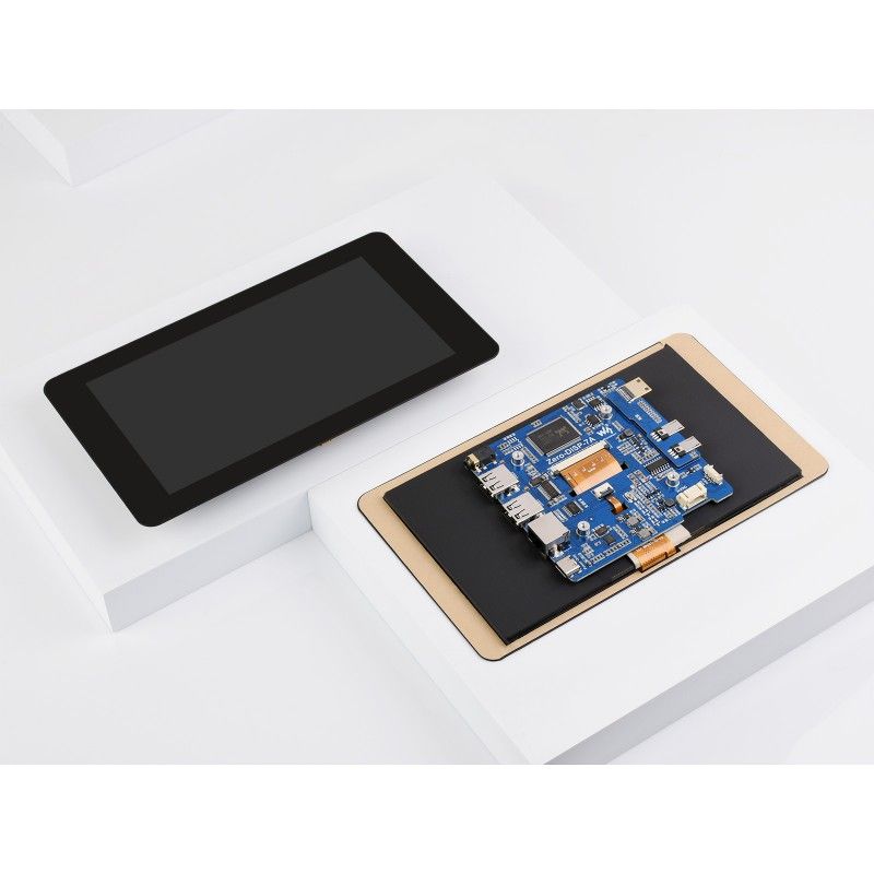 Raspberry Pi 7inch 1024x600 Touch Display Kit For Pi Zero (24693)