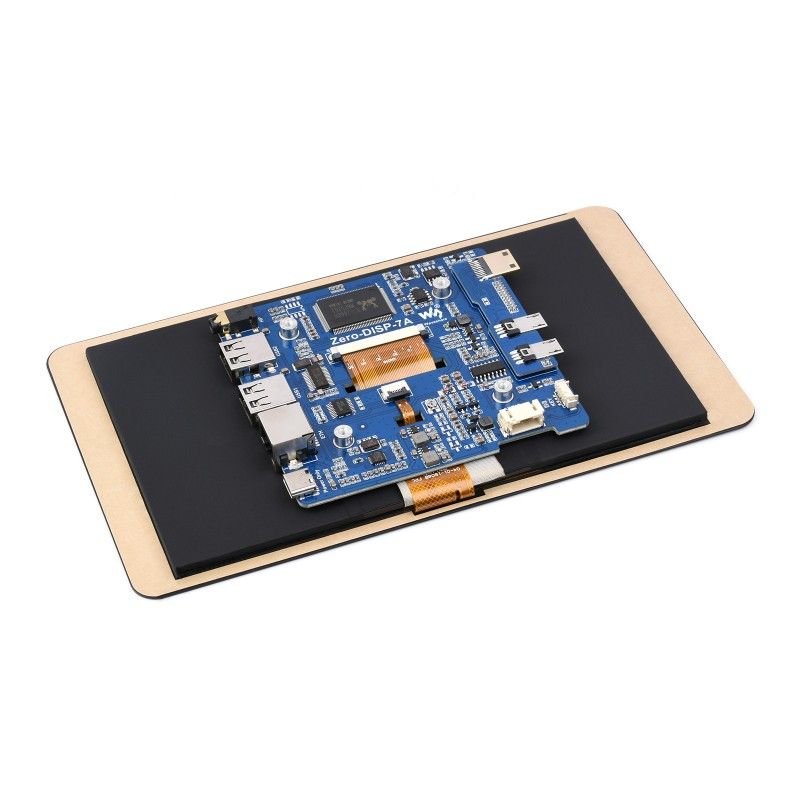 Raspberry Pi 7inch 1024x600 Touch Display Kit For Pi Zero (24693)