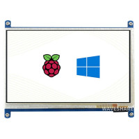 Display 7inch LCD 800x480 HDMI Capacitive Touch Screen (10829)