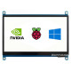 Display 7inch LCD 1024x600 HDMI Capacitive Touch Screen (14628)