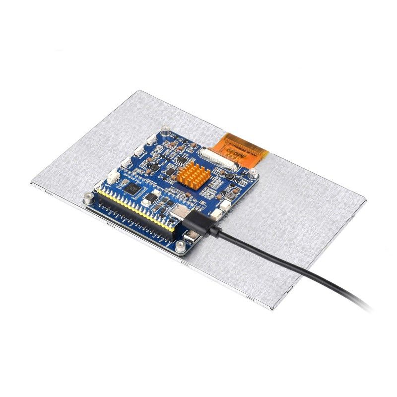 Display 7 inch DVI Display Module for Raspberry Pi Pico, IPS panel, 1024x600 (25509)