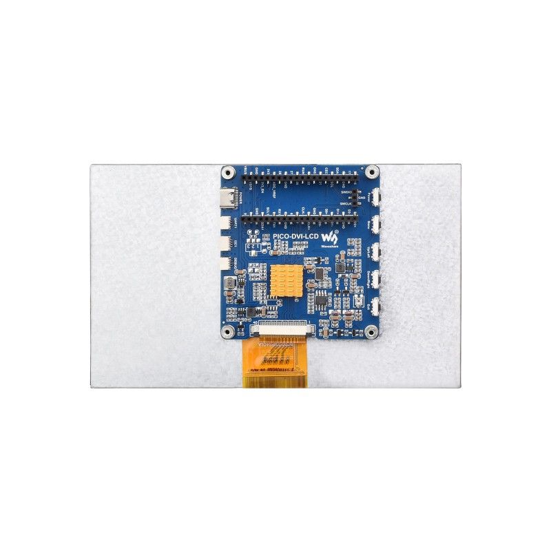 Display 7 inch DVI Display Module for Raspberry Pi Pico, IPS panel, 1024x600 (25509)