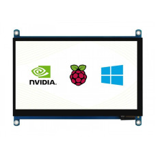 Display 7inch LCD 1024x600 HDMI QLED Capacitive Touch Screen (18625)
