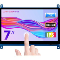 Display 7inch LCD 1024x600 HDMI Capacitive Touch Screen (11199)