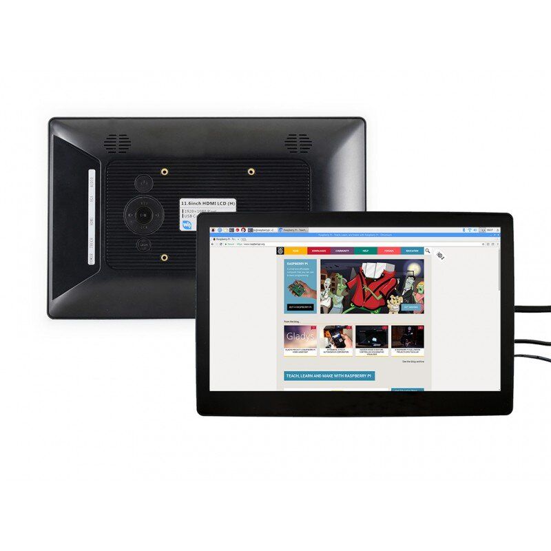 Monitor 11.6inch LCD 1920x1080 HDMI Capacitive Touch Screen (16642)