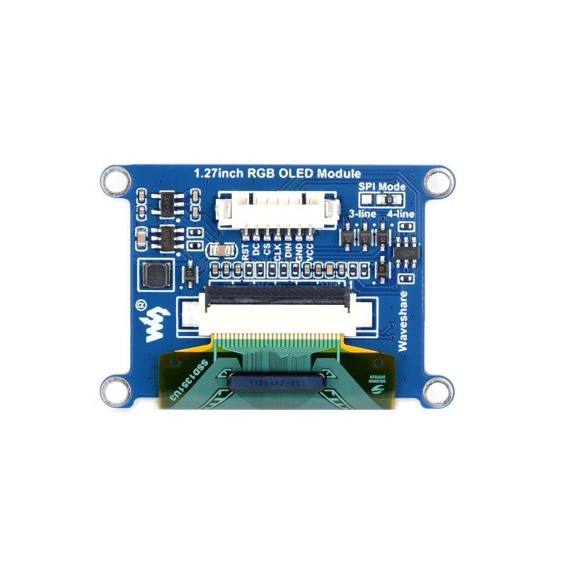 Display 1.27 inch RGB OLED Display Module 128x96 SPI (24691)