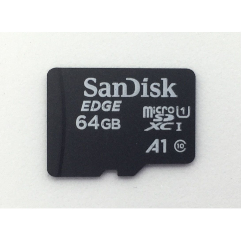 64GB MicroSD Card with Raspberry Pi OS