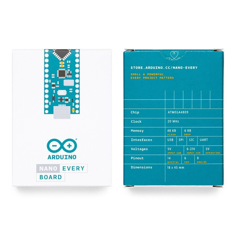 Arduino Nano Every Without Headers / ABX00028