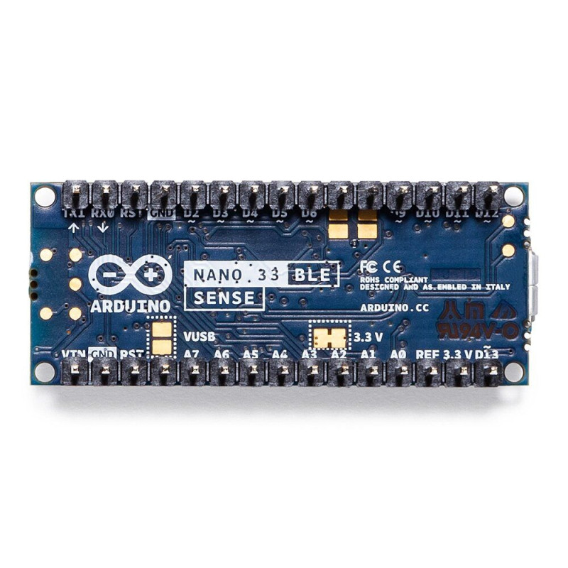 Arduino Nano 33 BLE Sense With Headers / ABX00035