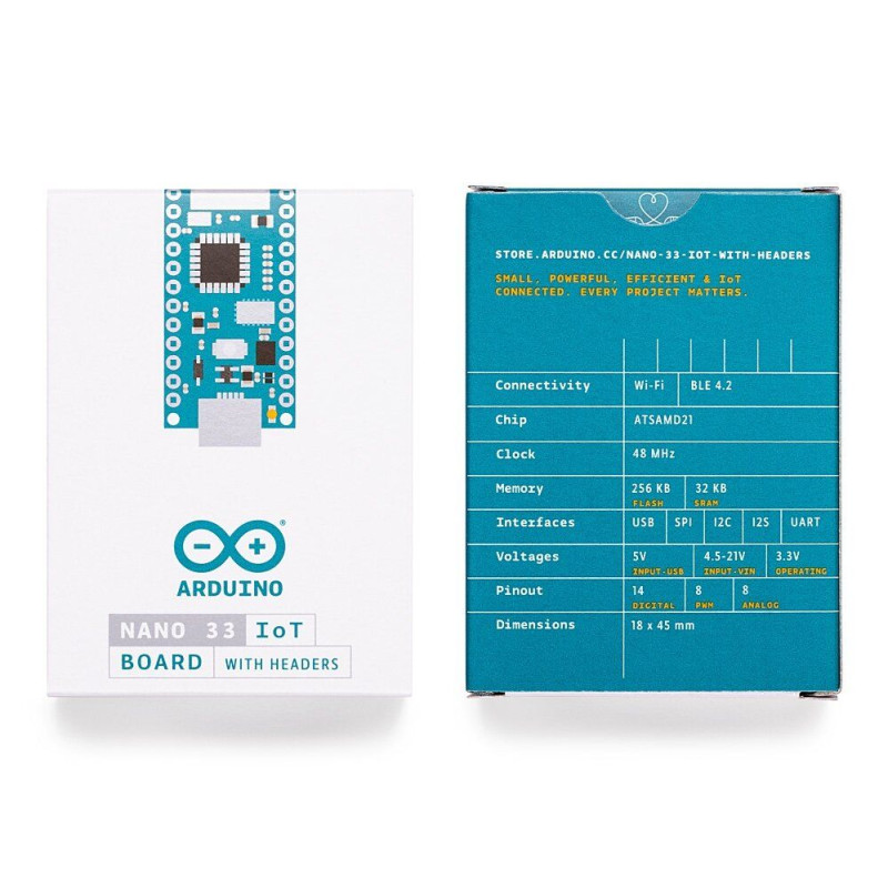 Arduino Nano 33 IoT With Headers / ABX00032