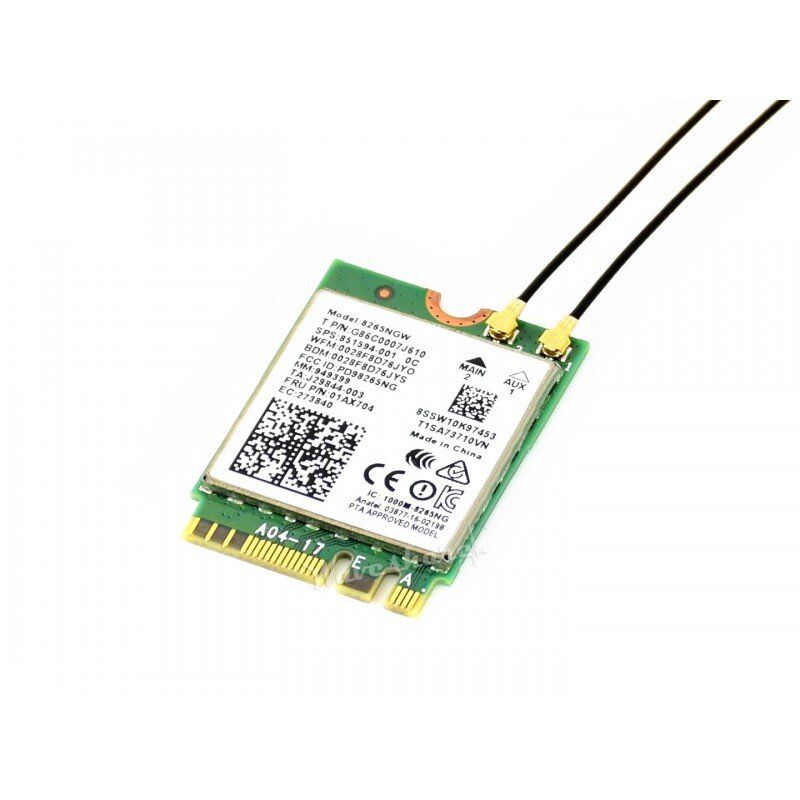NVIDIA Jetson Nano Wireless NIC expansion card (16578)