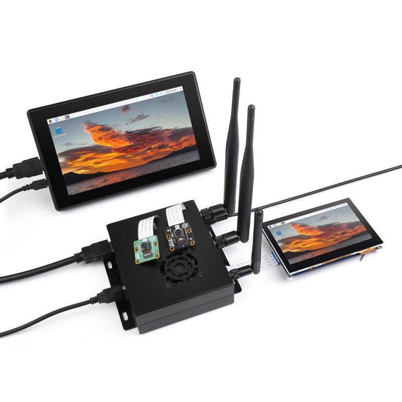Raspberry Pi Compute Module 4 WiFi6 Dual ETH Mini-Computer (23808)