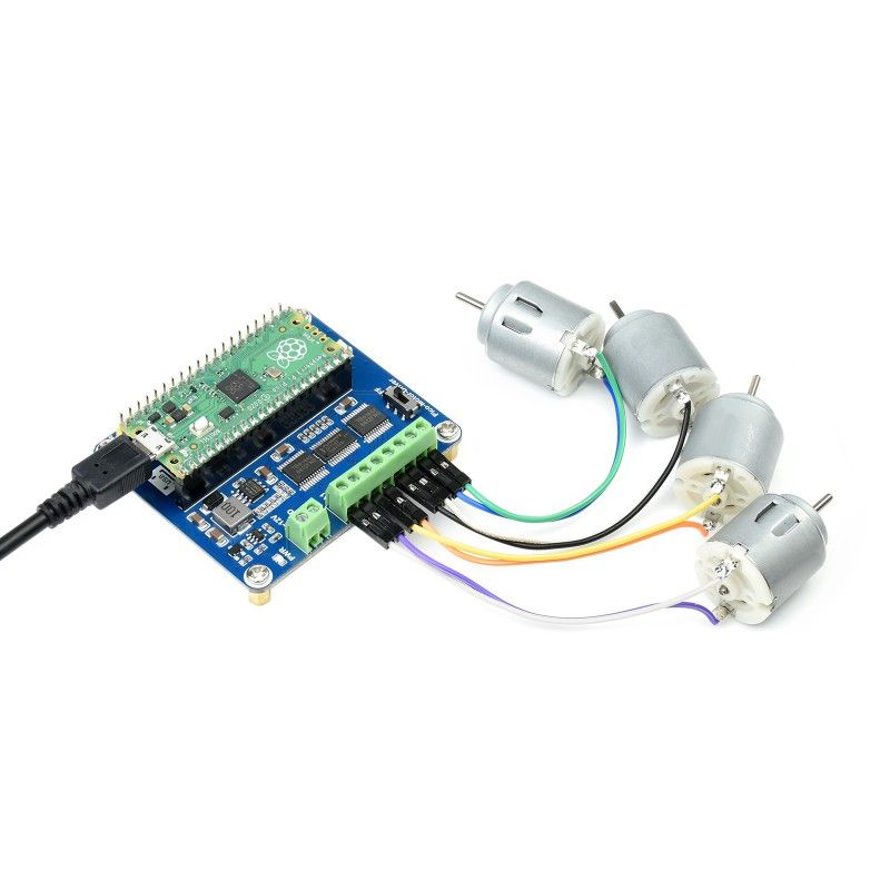 Raspberry Pi Pico Motor Drive expansion board (19764)