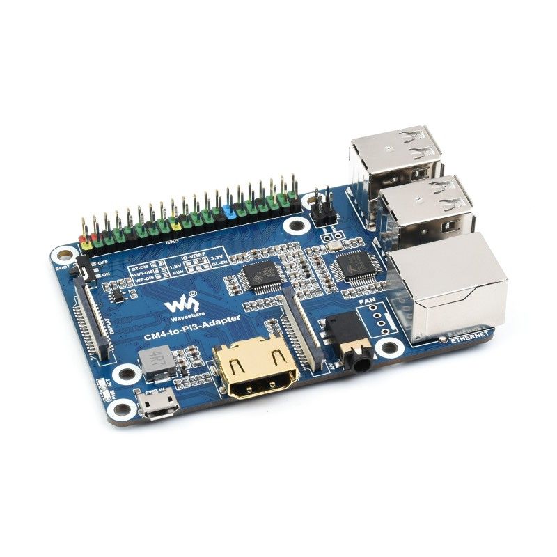 CM4-to-Pi3-Adapter-B expansion card (25871)