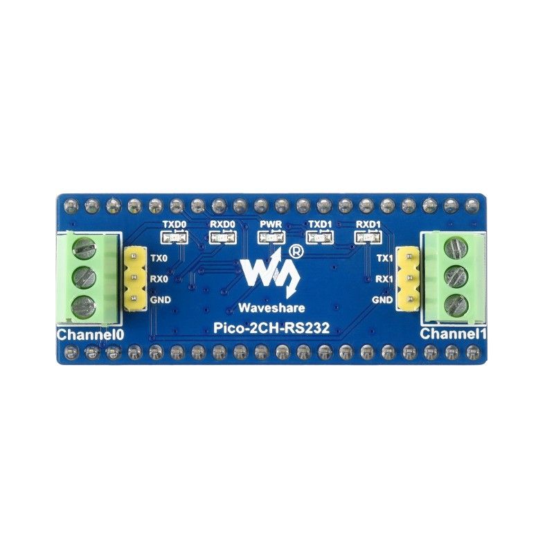 Raspberry Pi Pico 2-Channel RS232 HAT expansion board (19979)