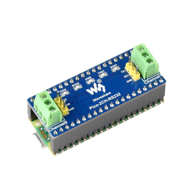 Raspberry Pi Pico 2-Channel RS232 HAT expansion board (19979)