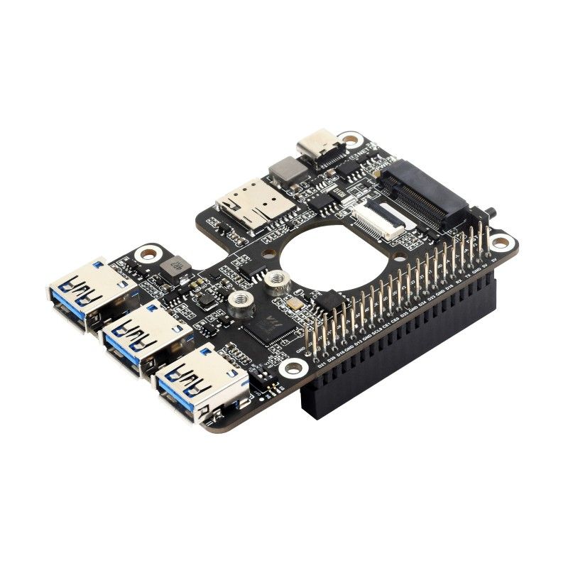 PCIe to M.2 4G/5G And USB 3.2 HAT expansion card